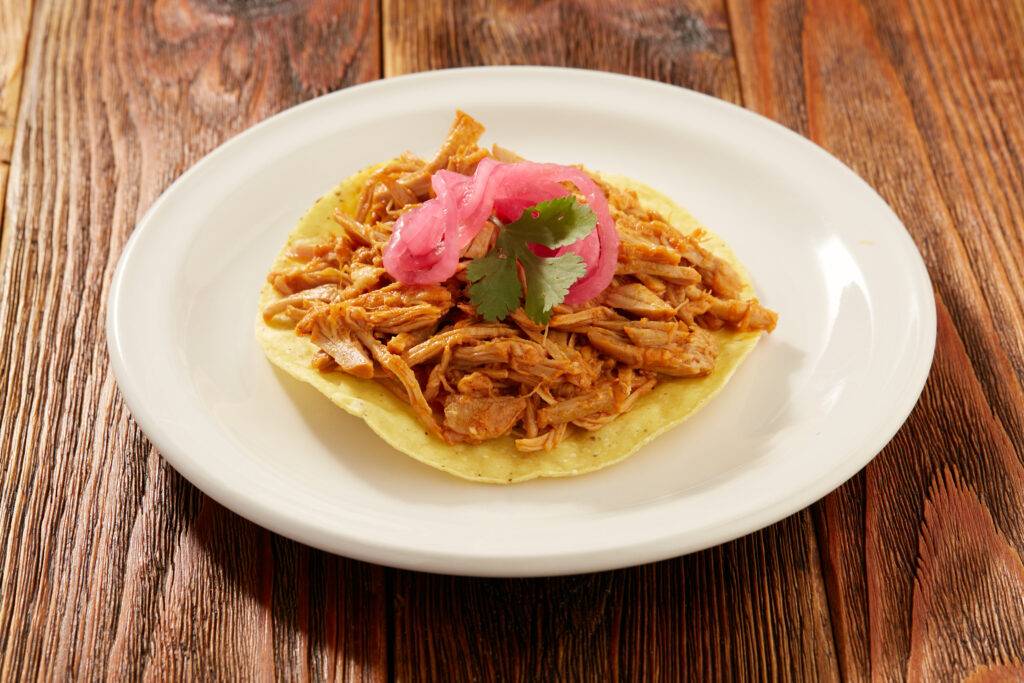 tostadas de tinga