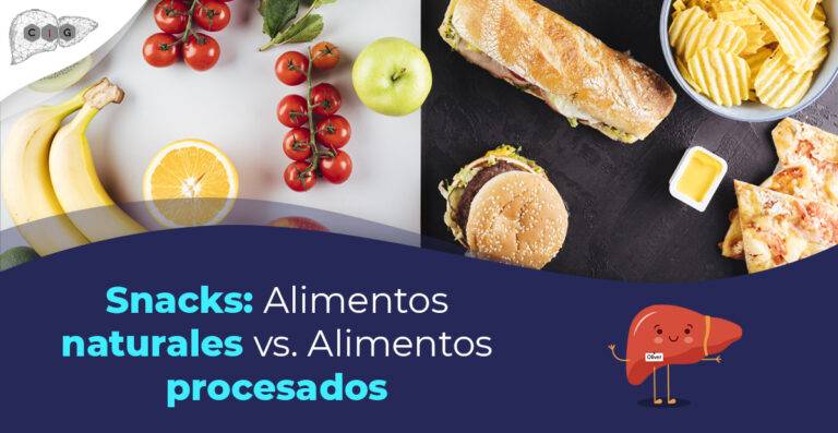 SNACKS: ALIMENTOS NATURALES VS. ALIMENTOS PROCESADOS